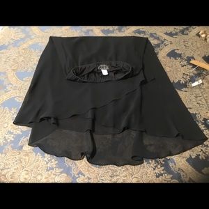 Alex Evenings Petite Black Skirt